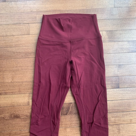 Lululemon align crop deep rogue 4